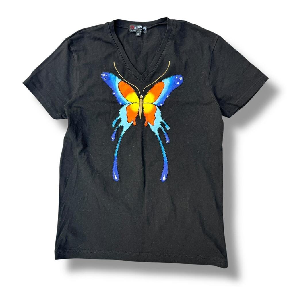 Morgan De Toi Y2K Butterfly Shirt